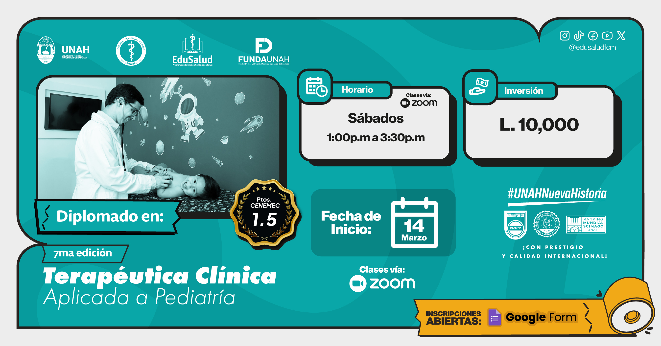 avalado por la FCM-UNAH